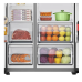 HRSBS633BW Hisense 632 L PureFlat Side by Side Fridge